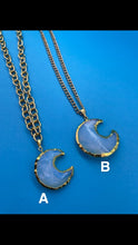 Load image into Gallery viewer, Opalite Moon Necklace
